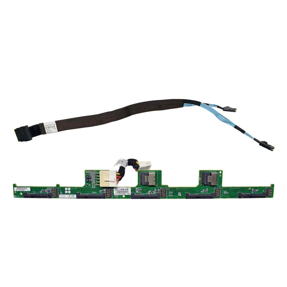 HP ProLiant DL580 G8 G9 5 x 2,5" SFF Expansion Backplane 013629-001 + SAS Kabel + Power Kabel HP ProLiant DL580 G8 G9 5 x 2,5" SFF Expansion Backplane 013629-001 + SAS Kabel + Power Kabel