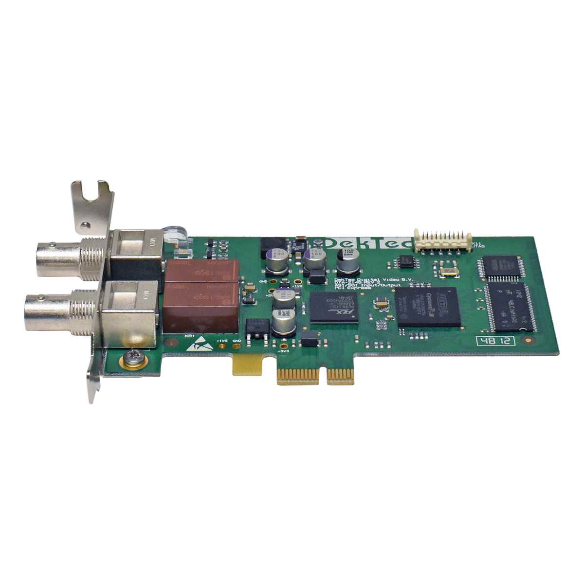 DekTec DTA-2145 ASI/SD-SDI input output with relay bypass for PCIe LP DekTec DTA-2145 ASI/SD-SDI input output with relay bypass for PCIe LP