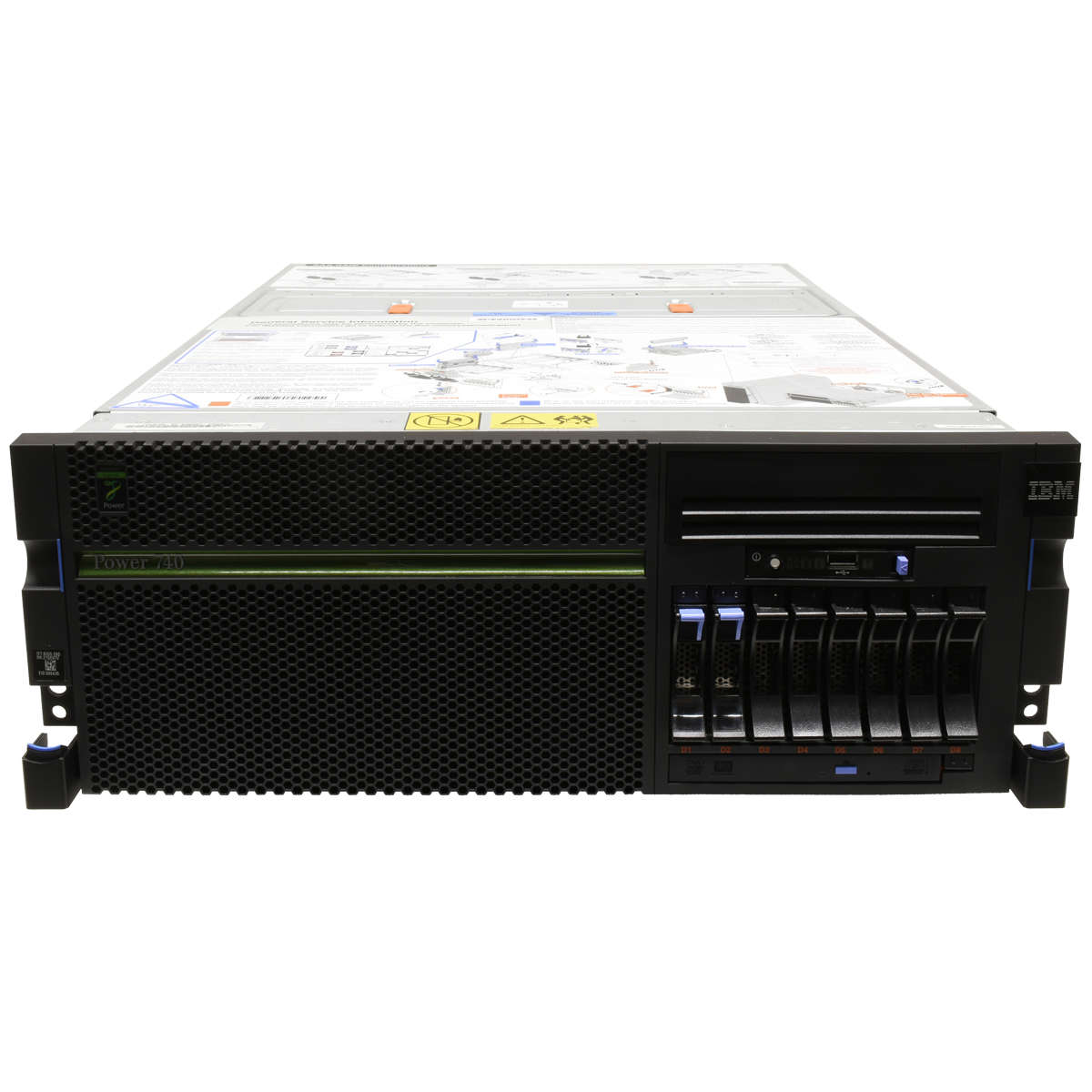 IBM-Power-740-Server-2x-Power7-CPU-4-20GHz-256-GB-001.jpg IBM Power 740 Server 2x Power7 CPU 4.20GHz 256 GB RAM PC3 8x SFF 2,5
