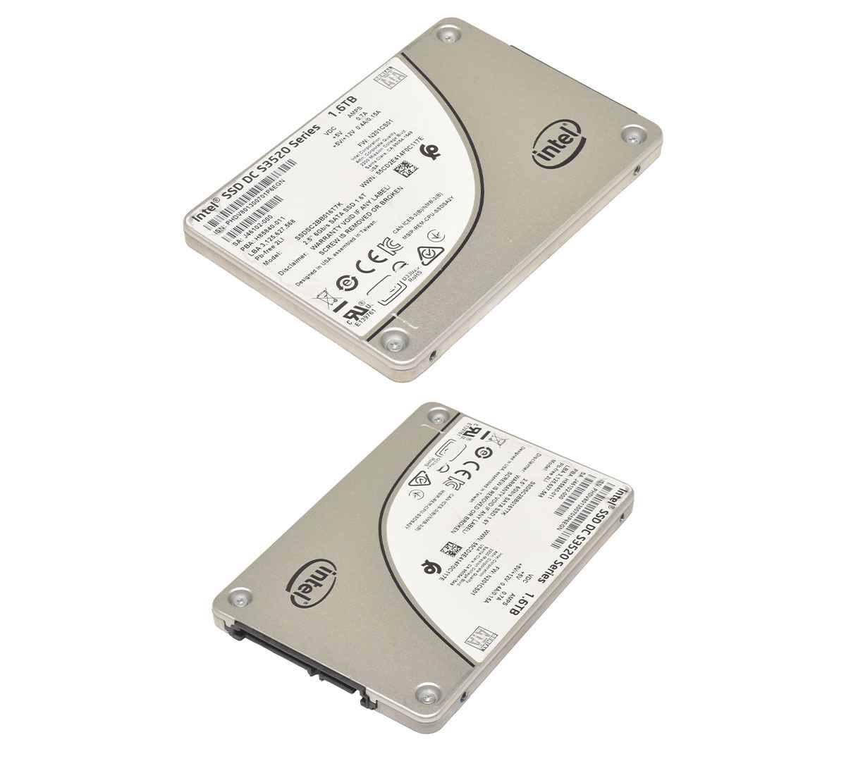 Intel SSD DC S3520 Series 1.6TB 2.5" 6G SATA SSD SSDSC2BB016T7K PowerEdge, ProLiant ThinkSystem Intel SSD DC S3520 Series 1.6TB 2.5" 6G SATA SSD SSDSC2BB016T7K PowerEdge, ProLiant ThinkSystem