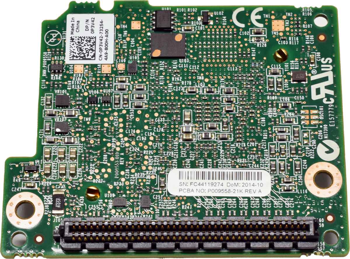 Dell Emulex P009558-21K 10G Dual Port Blade Network Daughter Card 0P3V42 Dell Emulex P009558-21K 10G Dual Port Blade Network Daughter Card 0P3V42