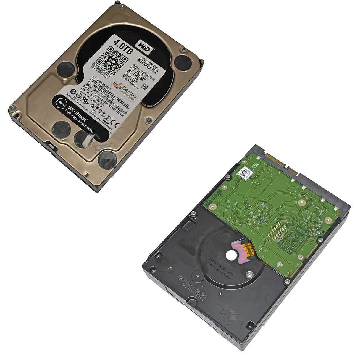 Western Digital HDD Festplatte 4TB 3.5" 7,2K SATA 6G WD4003FZEX