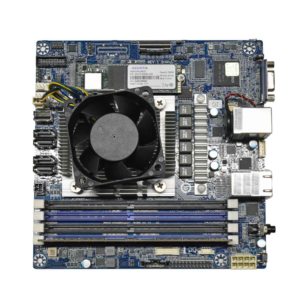Gigabyte G431-MM0 Server AMD EPYC embedded 3151 SoC CPU 256GB M.2 16GB PC4 RAM up to 10x GPU Card