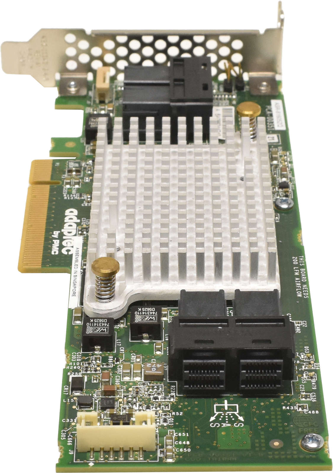 Adaptec ASR-81605ZQ 12Gb/s PCIe x8 SAS/SATA RAID Controller TCA-00351-01-B BBU LP