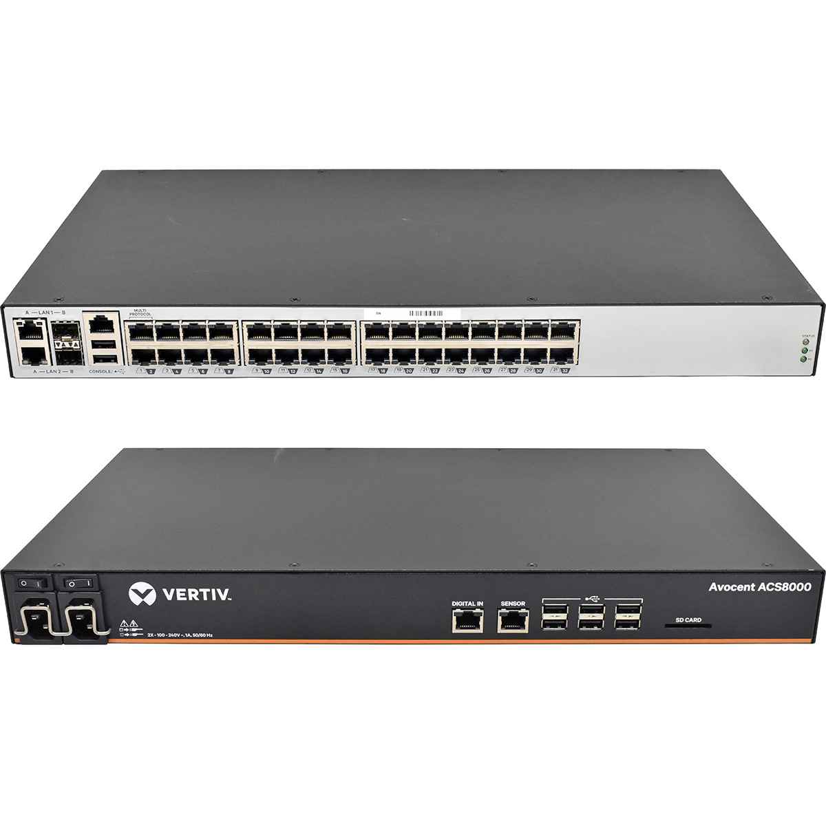 Vertiv Avocent ACS8032DAC 32-Port Advanced Console Server 500-324-501