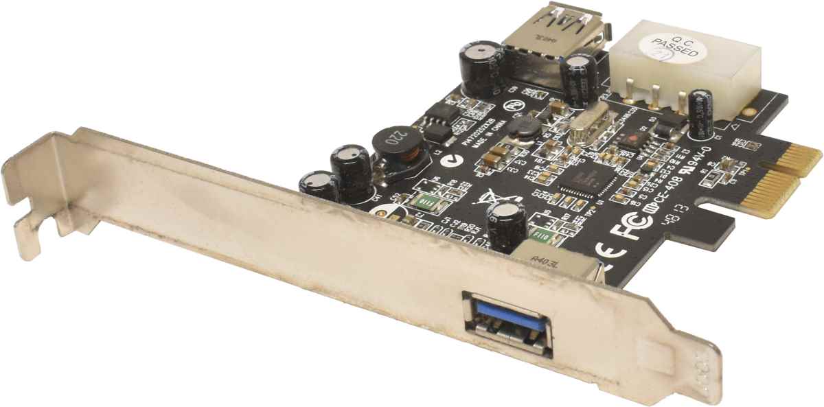 Fujitsu S26361-D3305-A10-1 USB 3.0 PCIe x1 Adapter Card Sunrich U-720 für Primergy TX150