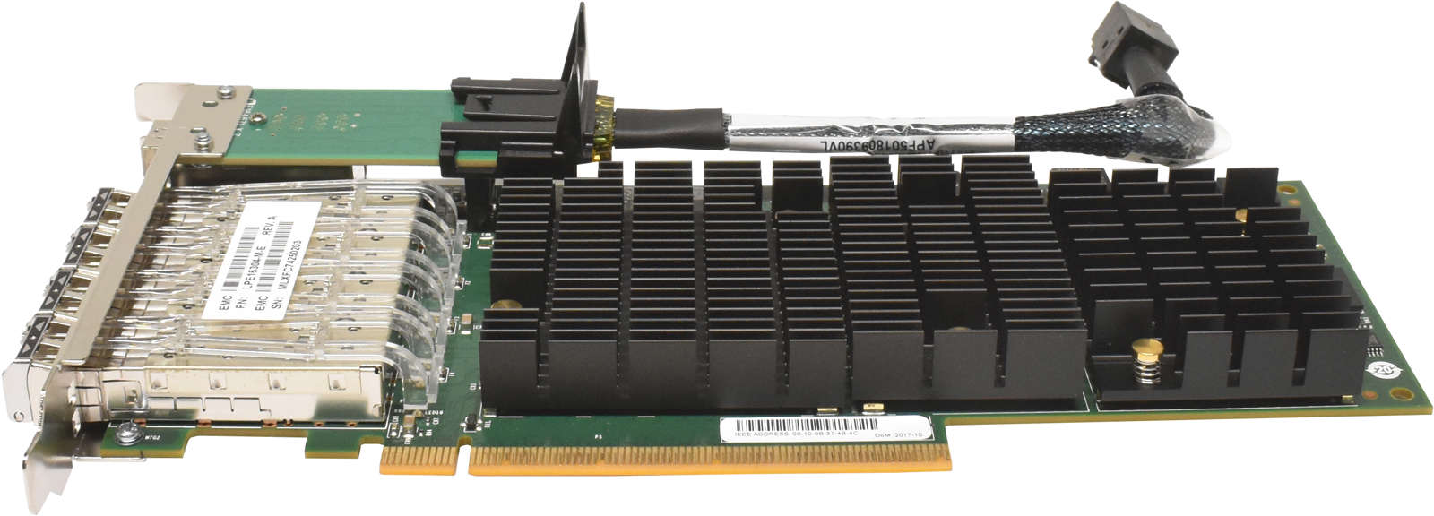 EMC-Emulex-LightPulse-LPE16304-M-E-4-Port-SFP-10-1-003.jpg EMC Emulex LightPulse LPE16304-M-E 4-Port SFP+ 10/16GB FC Adapter LP + 4x GBICs