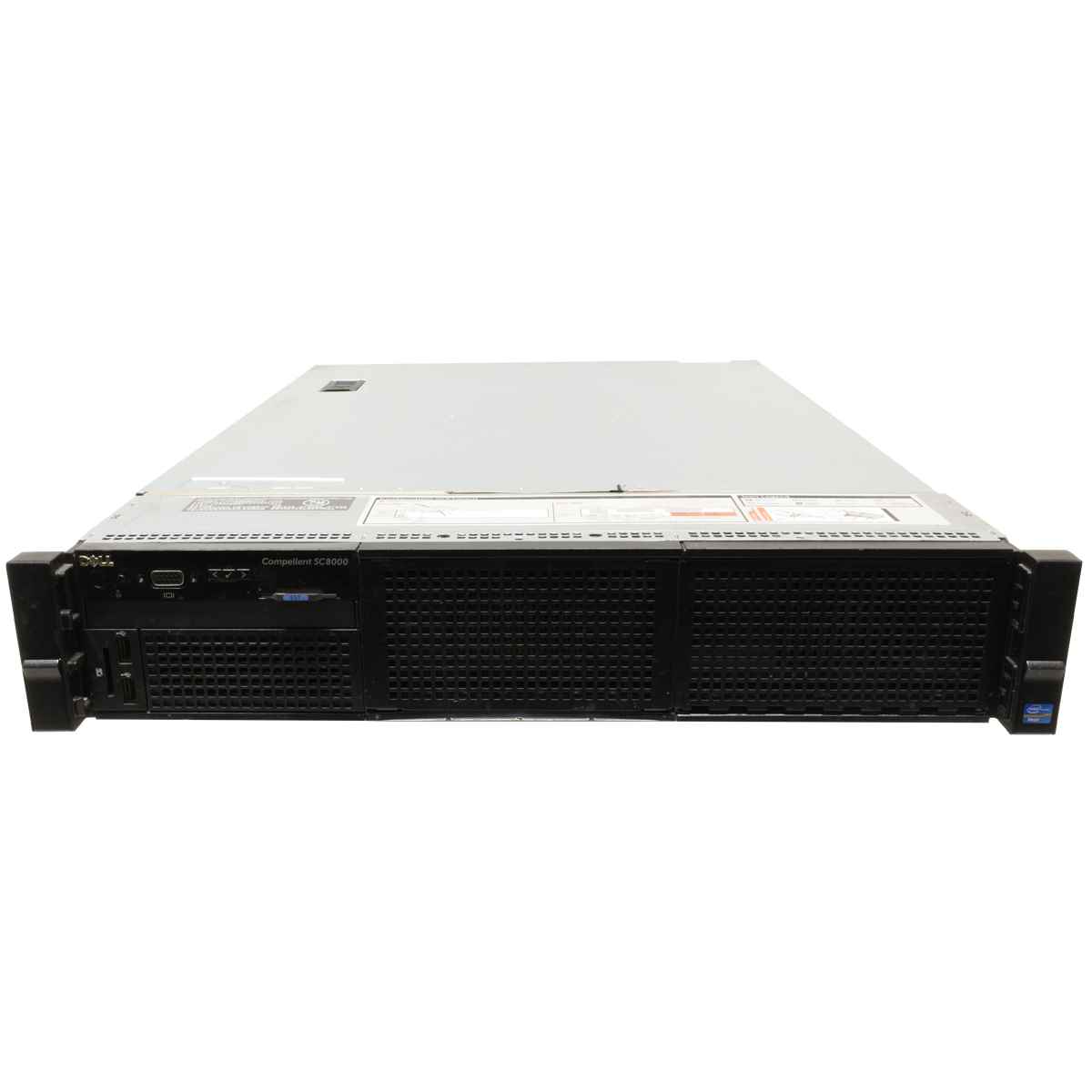 Dell Compellent SC8000 Storage Center Controller 2x Intel E5-2640 16 GB RAM DD3 ohne Backplane Dell Compellent SC8000 R720 Rack Storage Center Controller 2U Barebone no CPU no CPU Kühler no RAM no HDD