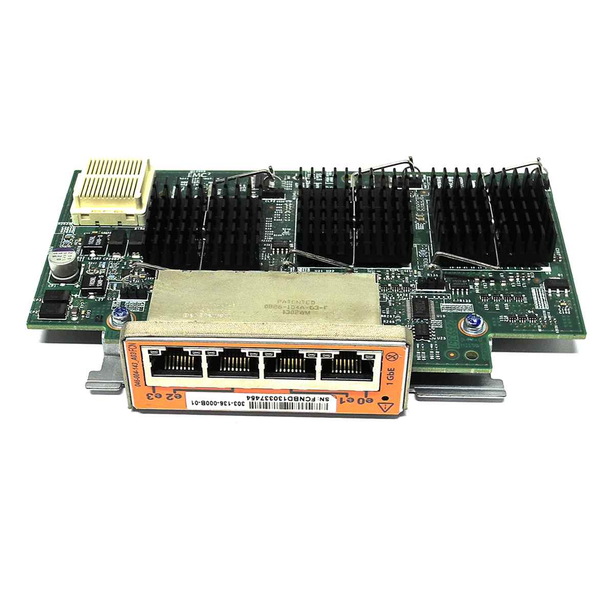 EMC 303-136-000B-01 4-Port GbE I/O Module für VNXe3100/3150 Storage System EMC 303-136-000B-01 4-Port GbE I/O Module für VNXe3100/3150 Storage System