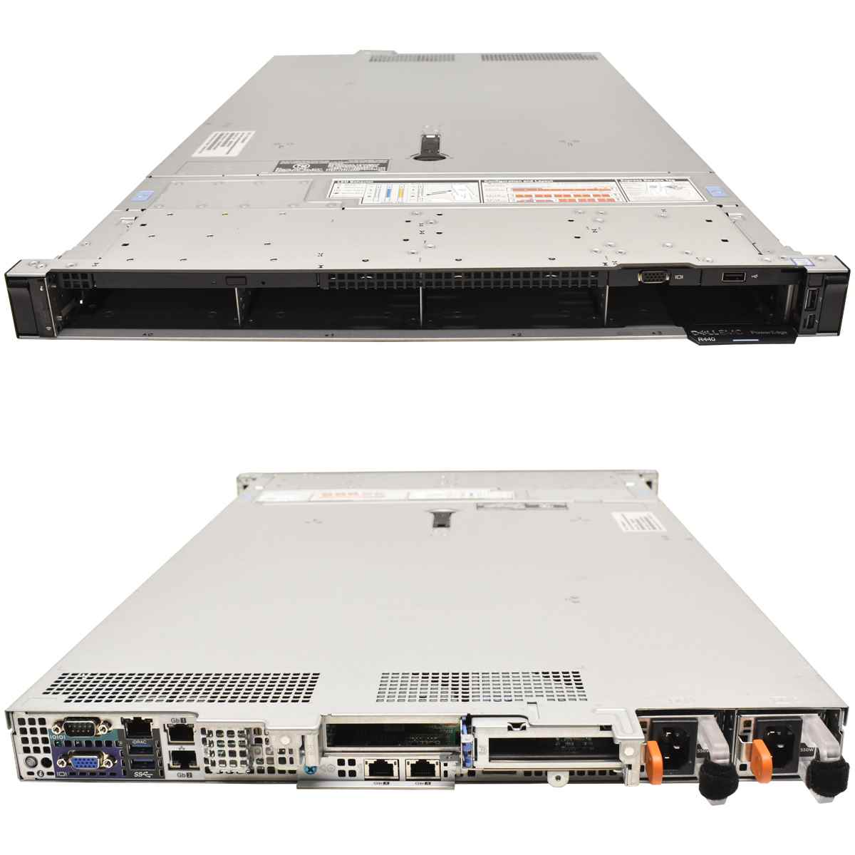 Dell PowerEdge R440 Barebone no CPU no PC4 2x Kühler Perc H740P 4x LFF 3,5