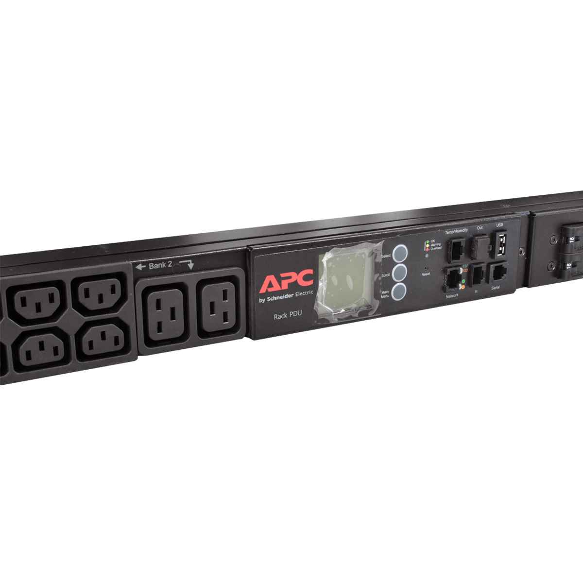 APC AP8886 Rack PDU 2G Metered 3-Phasen Null HE 22,0 kW 32A 17,3 kW 24 A 230V 30x C13 12x C19 NEW NEU