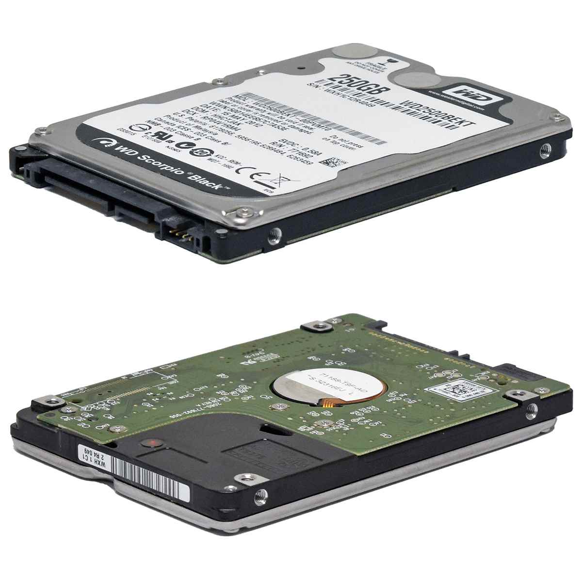 WD 250 GB 2.5" SATA HDD WD2500BEKT-00PVMT0 7200 rpm WD 250 GB 2.5" SATA HDD WD2500BEKT-00PVMT0 7200 rpm