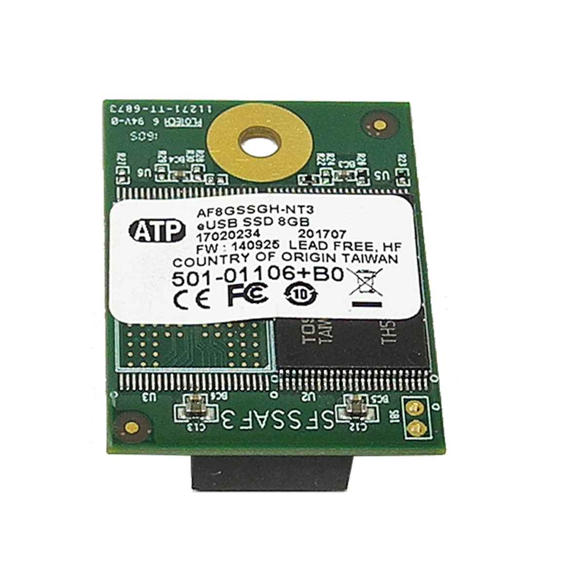NetApp 501-01106+B0 ATP AF8GSSGH-NT3 8GB BootMedia eUSB SSD for FAS 8040 8060 NetApp 501-01106+B0 ATP AF8GSSGH-NT3 8GB BootMedia eUSB SSD for FAS 8040 8060