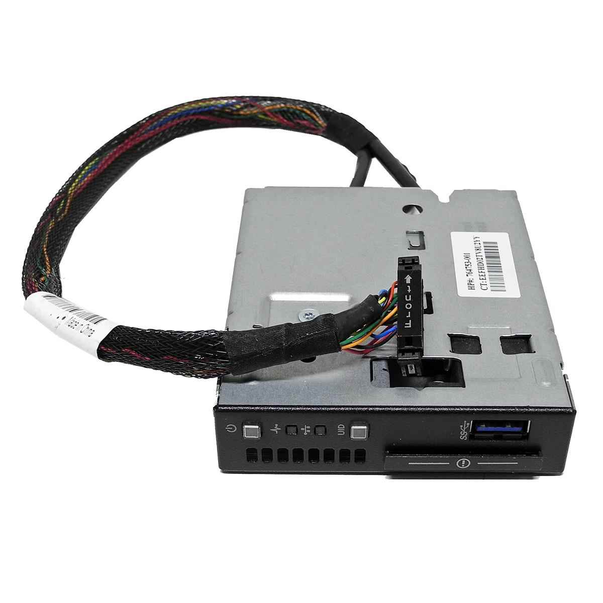 HP ProLiant DL380 Gen9 Front Power Switch Module 764753-001 756899-001