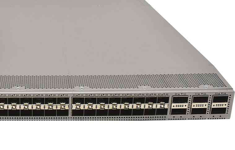 Cisco Switch Nexus N9K-C93180YC-EX 48-Ports SFP+ 10/25G 6-Ports 40/100G QSFP28 No OS No PSU No FAN 800-46237-02 Cisco Switch Nexus N9K-C93180YC-EX 48-Ports SFP+ 10/25G 6-Ports 40/100G QSFP28 No OS No PSU No FAN 800-46237-02