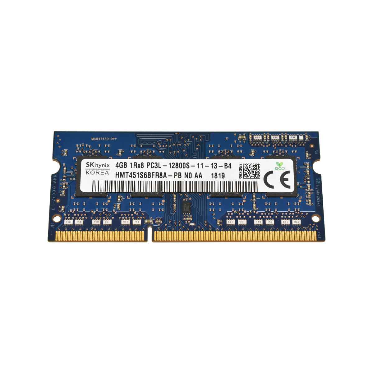 SK Hynix 4GB 1Rx8 PC3L-12800S -11-13-B4 HMT451S6BFR8A-PB SO-DIMM SK Hynix 4GB 1Rx8 PC3L-12800S -11-13-B4 HMT451S6BFR8A-PB SO-DIMM