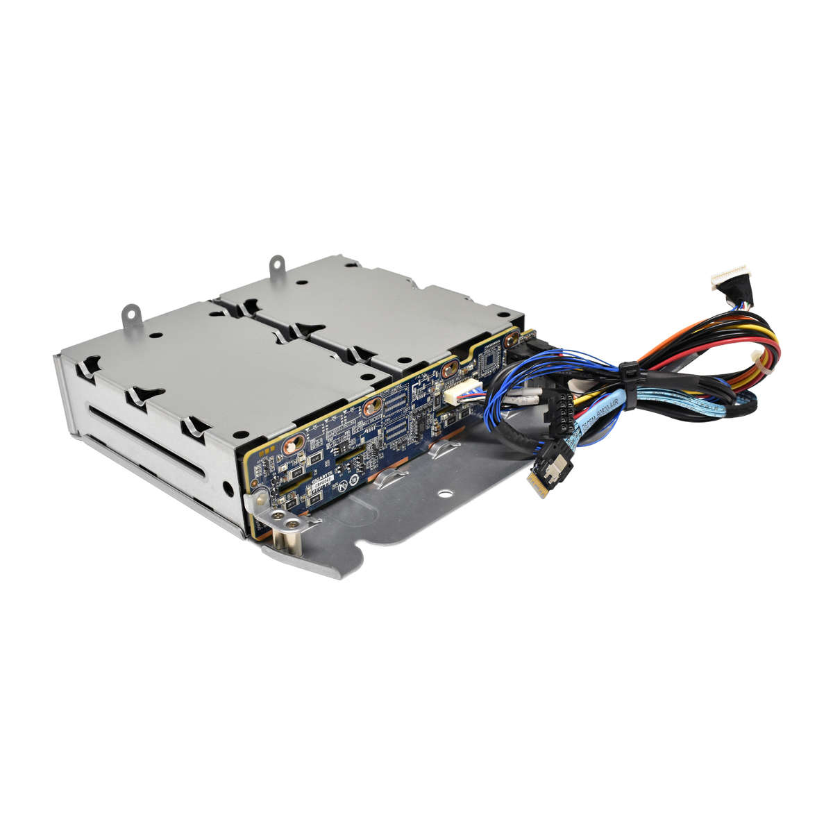 Gigabyte-G431-MM0-4-x-2-5-SATA-6G-Ports-Backplane-004.jpg Gigabyte G431-MM0 4 x 2.5" SATA 6G Ports Backplane + Cage CBPG043 KLCN0200362 + Kabel + Caddys