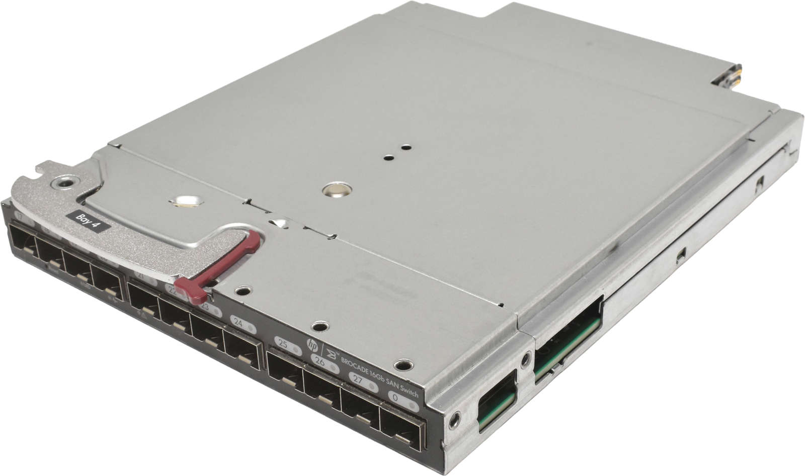 HP-Brocade-16Gb-SAN-Switch-Module-28Port-HSTNS-BC2-001.jpg HP Brocade 16Gb SAN Switch Module 28Port HSTNS-BC25-N C-Class BladeSystem 6548-0001 C8S46A 724424-001