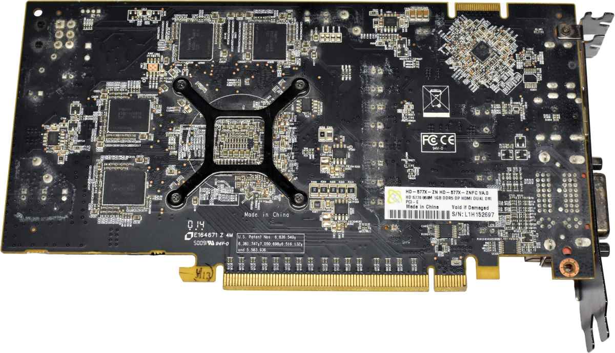 XFX HD-577X-ZN HD-577X-ZNFC AMD ATI Radeon HD 5770 Graphics Card Juniper 1GB GDDR5 PCIe 2.0 x16 HDMI DP 2x DVI FP XFX HD-577X-ZN HD-577X-ZNFC AMD ATI Radeon HD 5770 Graphics Card Juniper 1GB GDDR5 PCIe 2.0 x16 HDMI DP 2x DVI FP