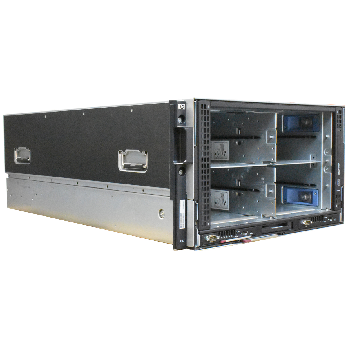 HP BladeSystem c3000 Enclosure 437560-B24 508668-B21 6xFan 6xPower Supply HP BladeSystem c3000 Enclosure 437560-B24 508668-B21 6xFan 6xPower Supply