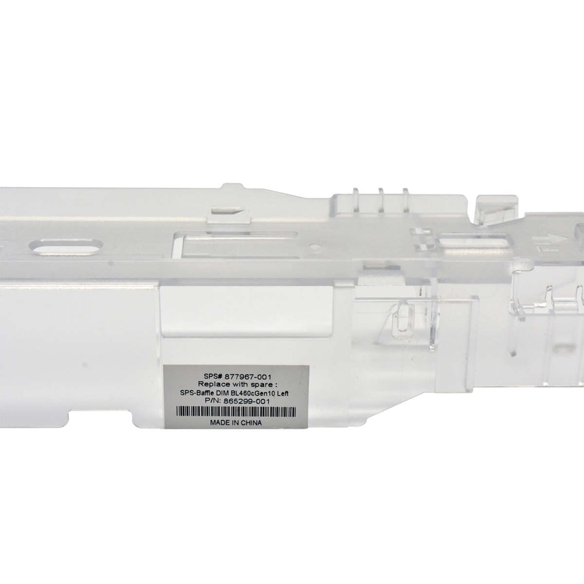 HP-ProLiant-BL460c-G10-Baffle-DIM-Left-Right-87796-005.jpg HP ProLiant BL460c G10 Baffle DIM Left + Right 877967-001 865299-001 877968-001 865300-001