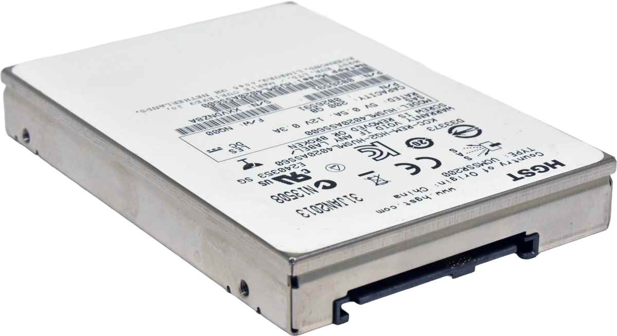 HGST 200GB 2.5" 6G SAS SSD HUSML4020ASS600 0B26591 512 Bytes