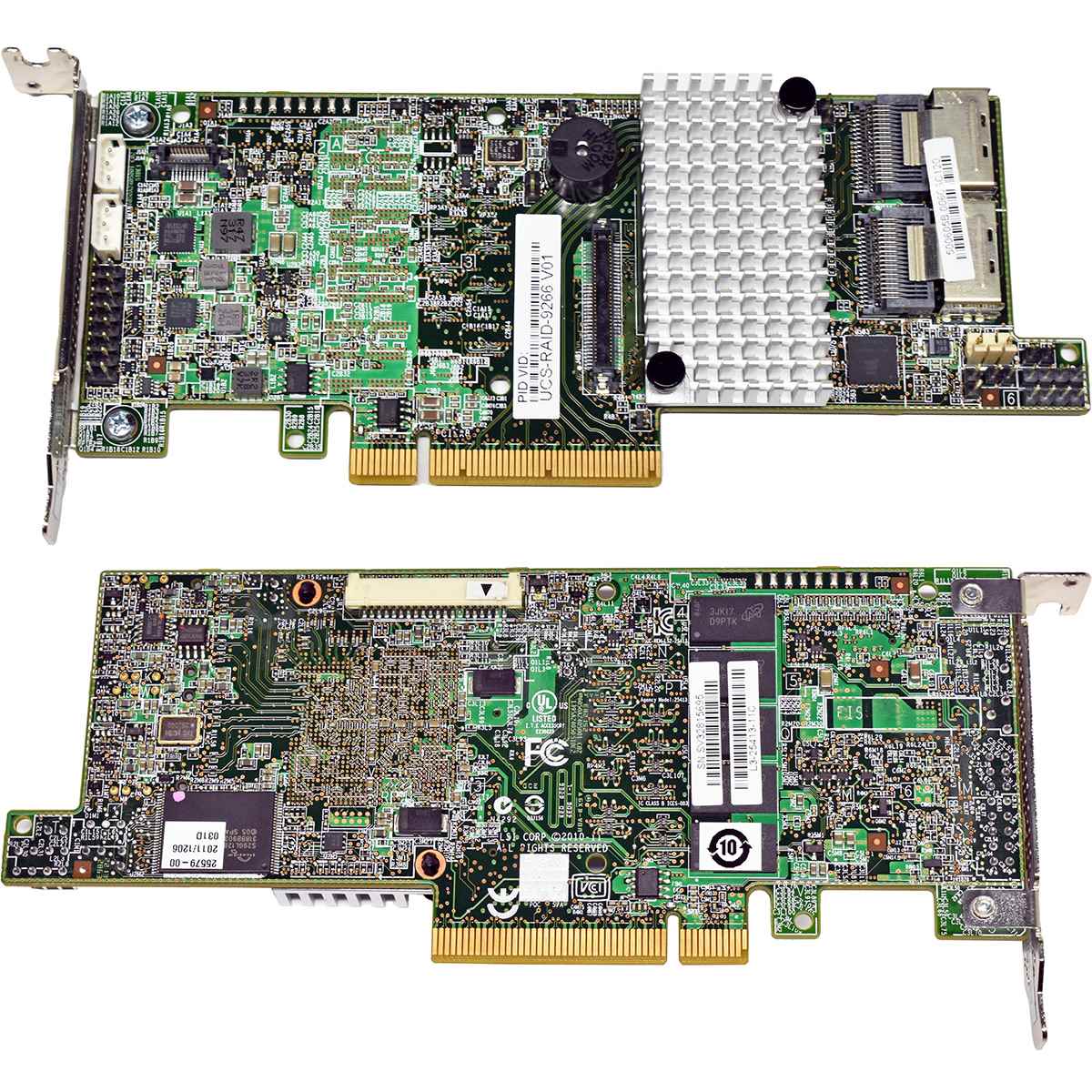 Cisco LSI UCS-RAID-9266 L3-25413-11C 6G 8-Port SAS RAID Controller LP Cisco LSI UCS-RAID-9266 L3-25413-11C 6G 8-Port SAS RAID Controller LP