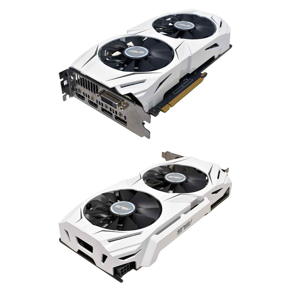 Asus DUAL-GTX1060-6G NVIDIA GTX 1060 Graphics Card GP106 6GB GDDR5 PCIe 3.0 x16 DVI 2x HDMI 2x DP