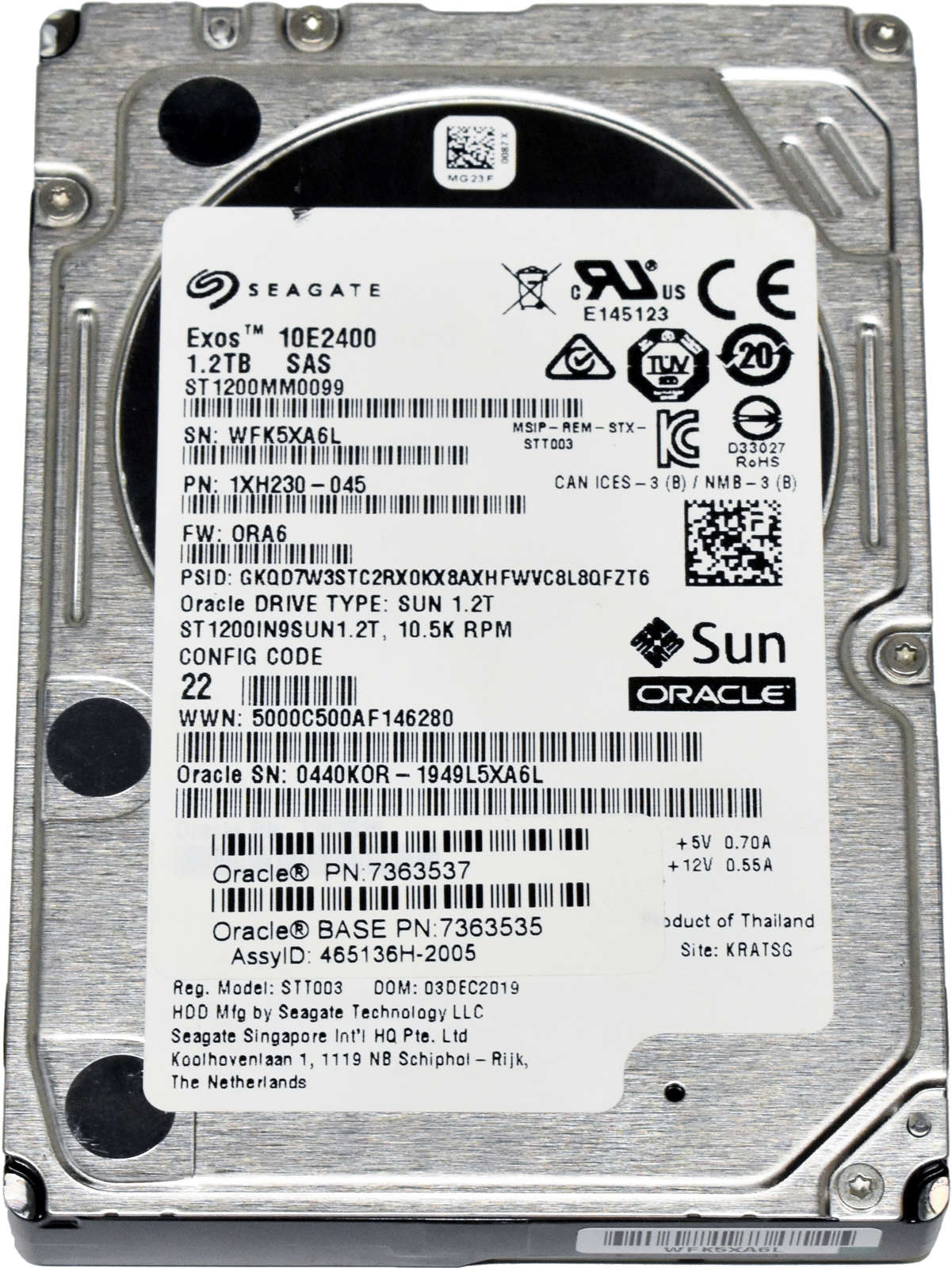 Seagate-1-2TB-1XH230-045-ST1200MM0099-2-5-10-5K-12-003.jpg Seagate 1.2TB 1XH230-045 ST1200MM0099 2.5" 10.5K 12G SAS HDD