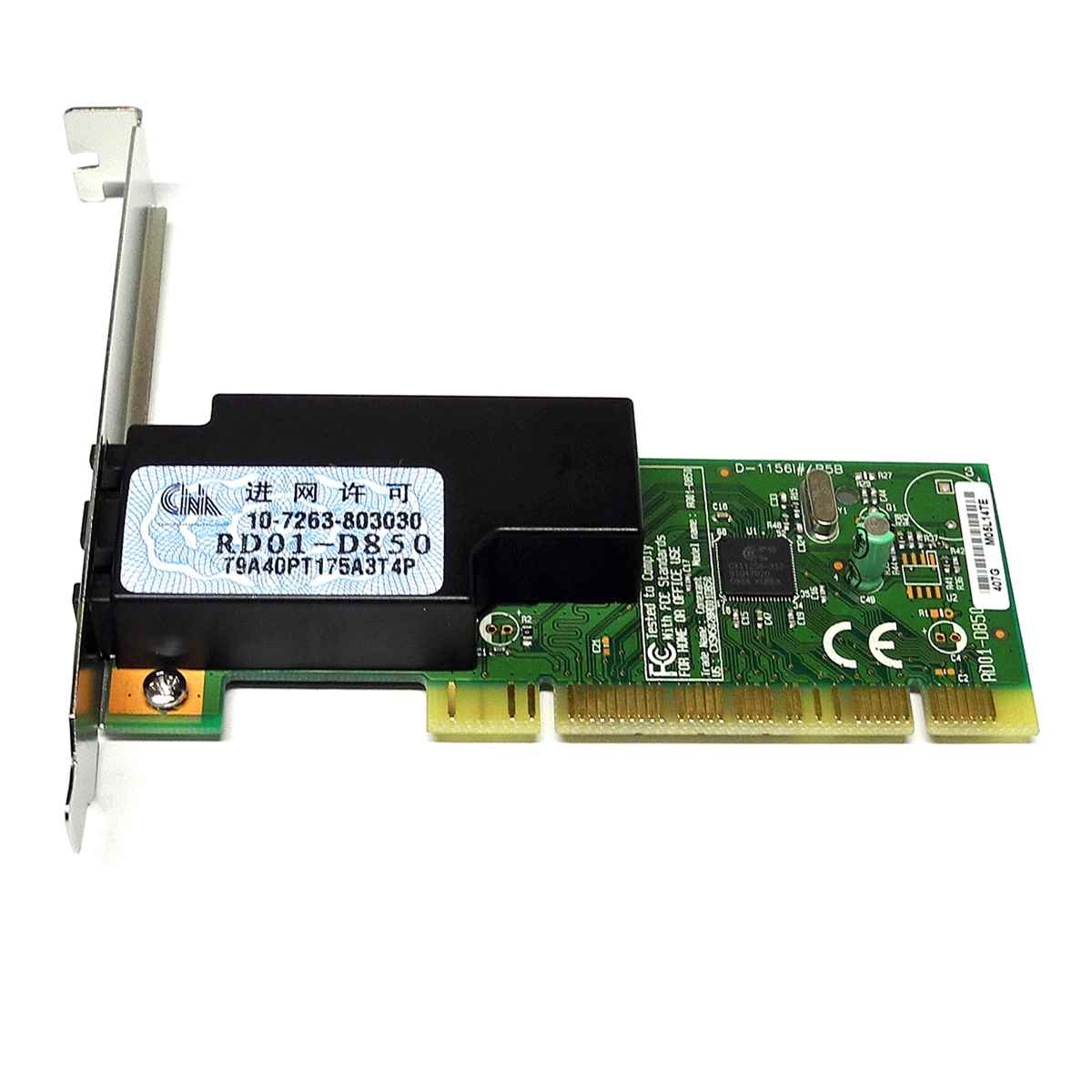 DELL 0HF187 Conexant RD01-D850 Dual-Port RJ-11 PCI Fax Modem Card DELL 0HF187 Conexant RD01-D850 Dual-Port RJ-11 PCI Fax Modem Card