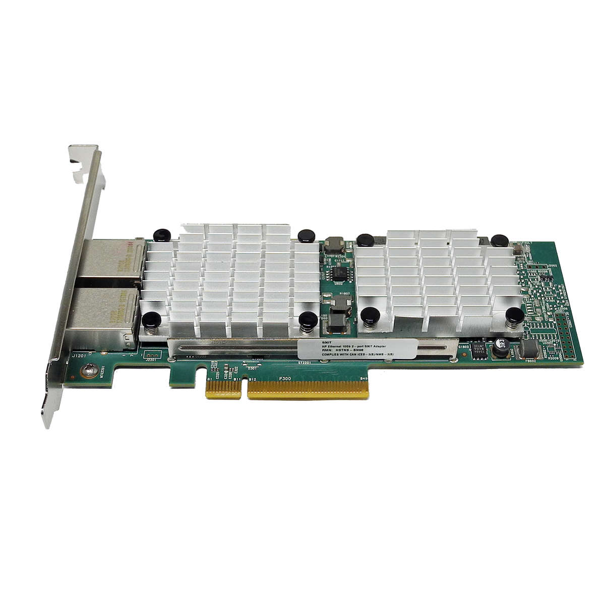 HP-530T-Dual-Port-PCIe-x8-10Gb-Ethernet-Network-Ad-002.jpg HP 530T Dual-Port PCIe x8 10Gb Ethernet Network Adapter 657128-001 656594-001 FP