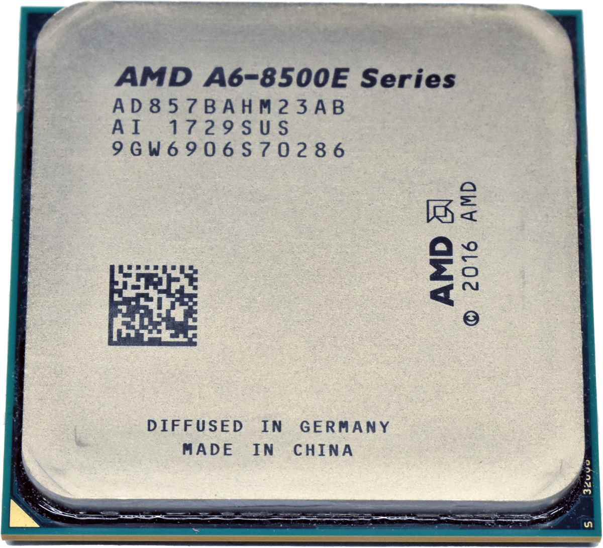 AMD PRO A6-8570E APU Processor AD857BAHM23AB Duo-Core 3.0GHz 1MB Cache AM4 AMD PRO A6-8570E APU Processor AD857BAHM23AB Duo-Core 3.0GHz 1MB Cache AM4
