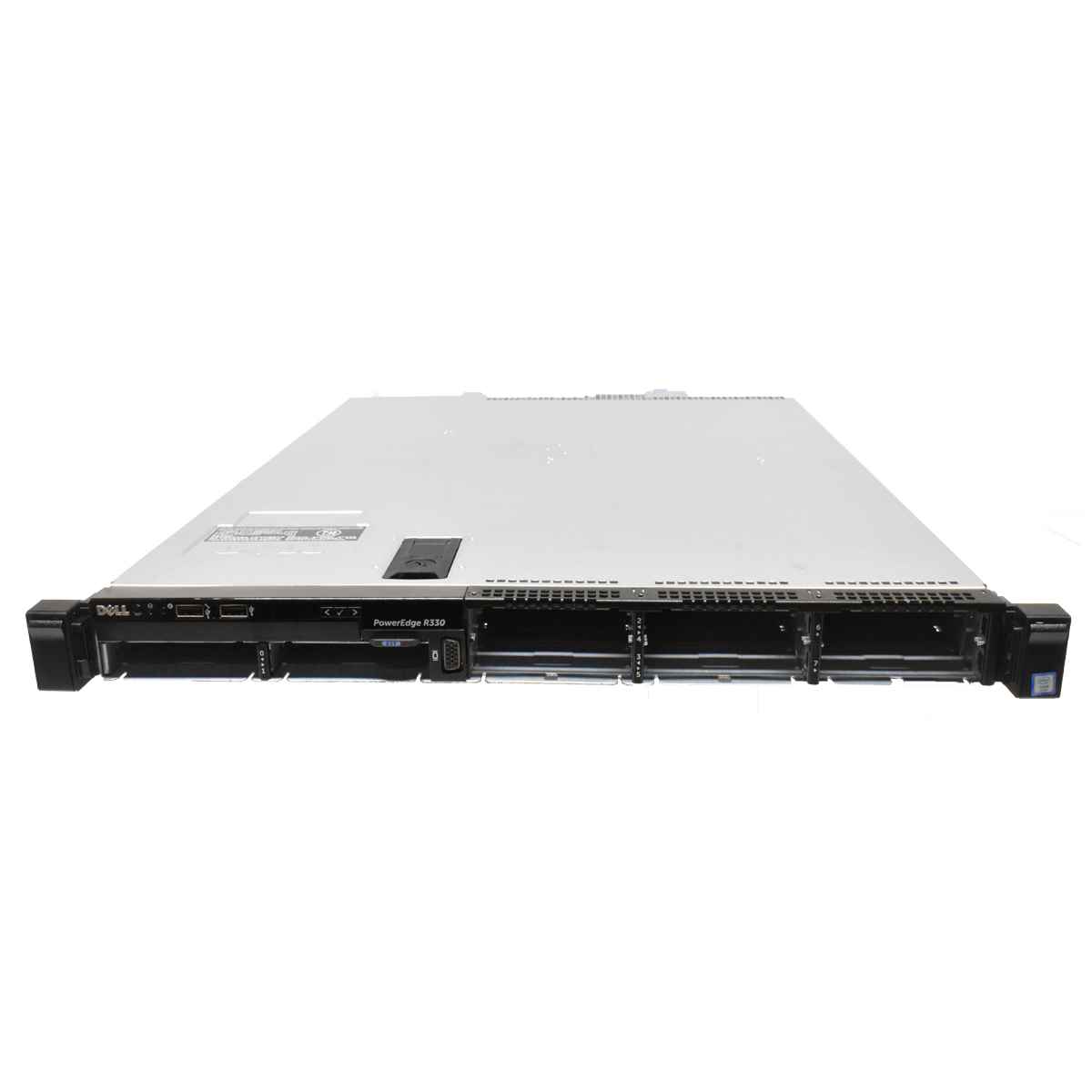 Dell PowerEdge R330 Server ohne CPU 1x Kühler 0 GB PC4 H730 iDrac 8x SFF 2,5 Dell PowerEdge R330 Server E3-1240L V5 2.1GHz 4-C 16GB PC4 H730 8x SFF 2,5