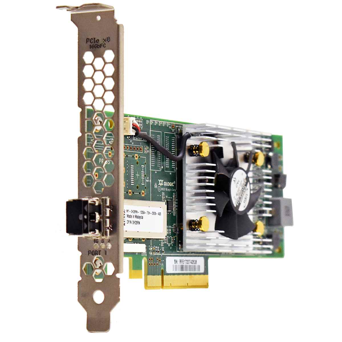 DELL Qlogic QLE2660 Netzwerk Karte 1x 16Gbps FC Port PCIe 0H28RN H28RN 00187V FP HP Qlogic QLE2660-HP Netzwerk Karte 1x 16Gbps FC Port PCIe QW971-63001 699764-001 FP