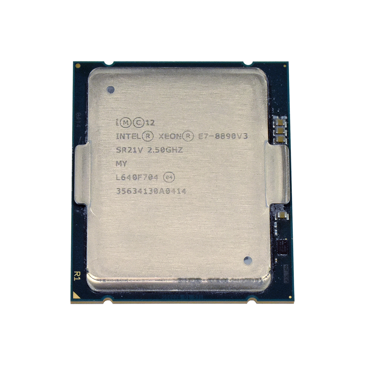 Intel Xeon Processor E7-8890 V3 18-Core 45 MB Cache, 2.50 GHz FCLGA 2011 SR21V Intel Xeon Processor E7-8890 V3 18-Core 45 MB Cache, 2.50 GHz FCLGA 2011 SR21V