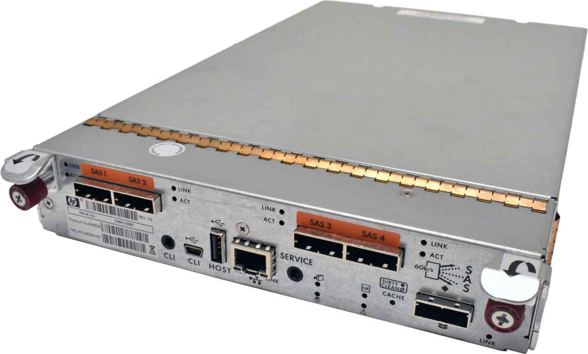 HP StorageWorks AW592A P2000 G3 MSA Controller 582934-002 HP StorageWorks AW592A P2000 G3 MSA Controller 582934-002