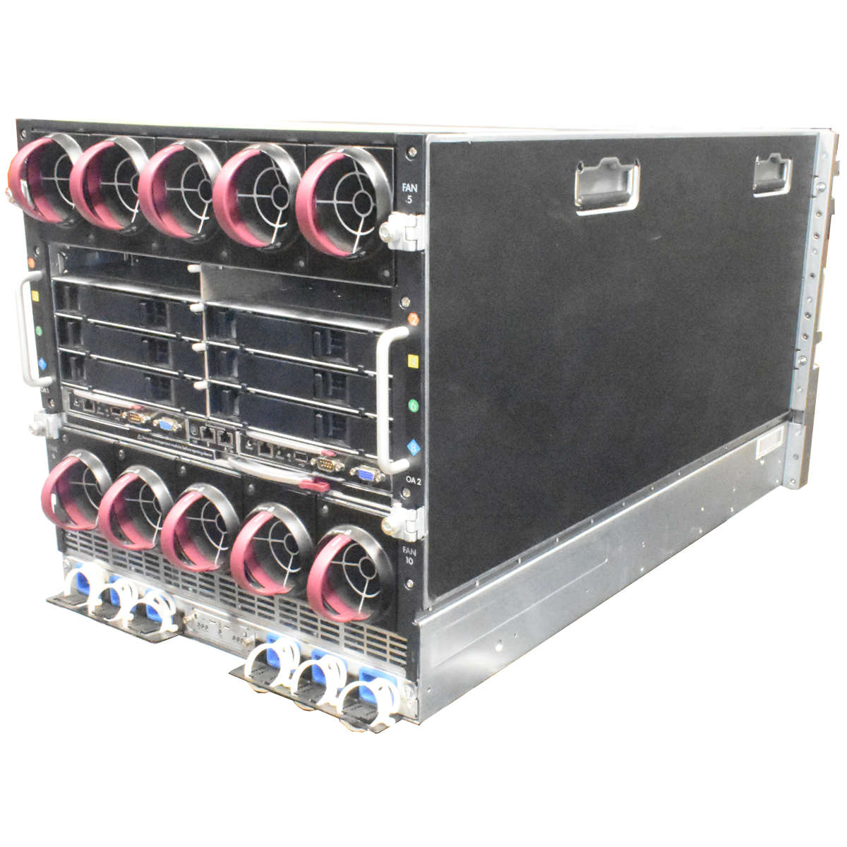 HP-BladeSystem-c7000-Enclosure-681844-B21-712987-B-003.jpg HP BladeSystem c7000 Enclosure 16x BL460c G9 No RAM NO CPU