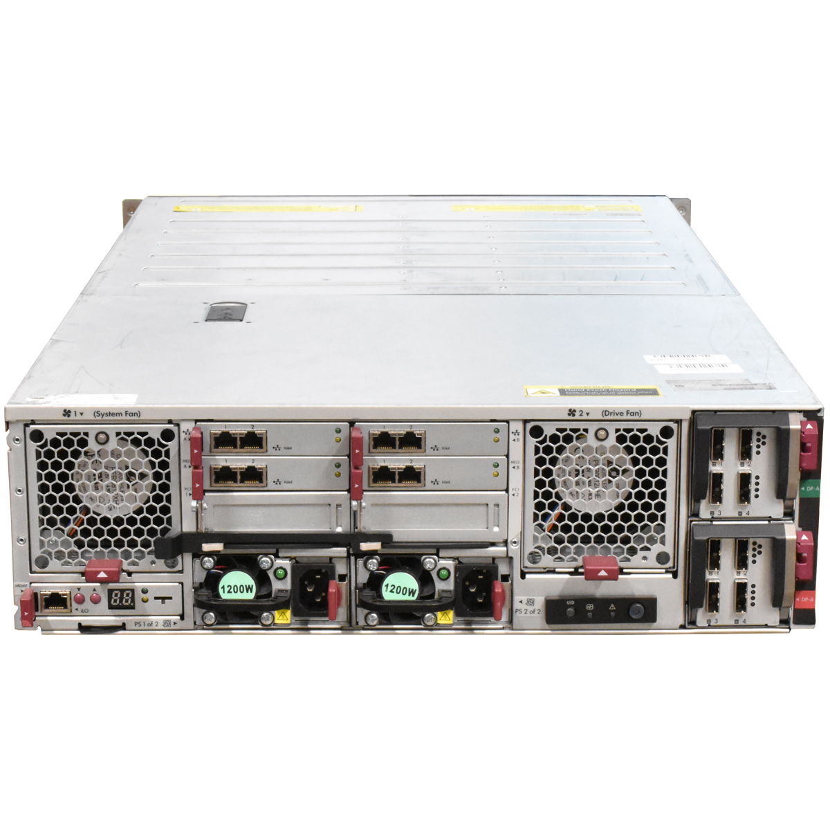 HP StorageWorks U200 E5700 16x Bay 3.5 Zoll LFF 2x Bay Server Blade 2x PSU no HDD HP StorageWorks U200 E5700 16x Bay 3.5 Zoll LFF 2x Bay Server Blade 2x PSU no HDD