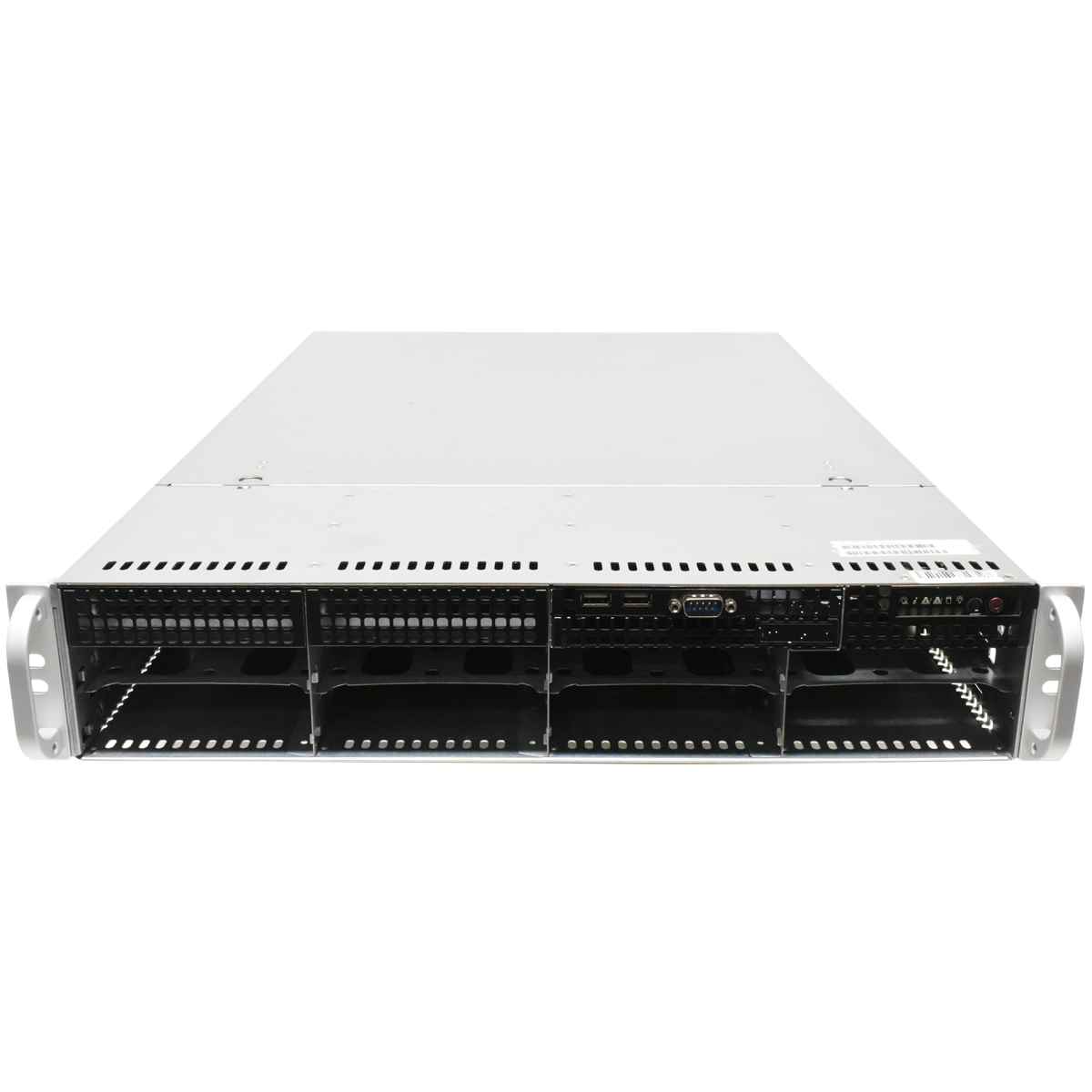 Supermicro CSE-825 2U Rack Server H8DME-2 2x AMD 2382 2.60GHz 4C 32GB PC2 8x LFF 3,5 Backplane SAS825TQ Supermicro CSE-825 2U Rack Server H8DME-2 2x AMD 2382 2.60GHz 4C 32GB PC2 8x LFF 3,5 Backplane SAS825TQ