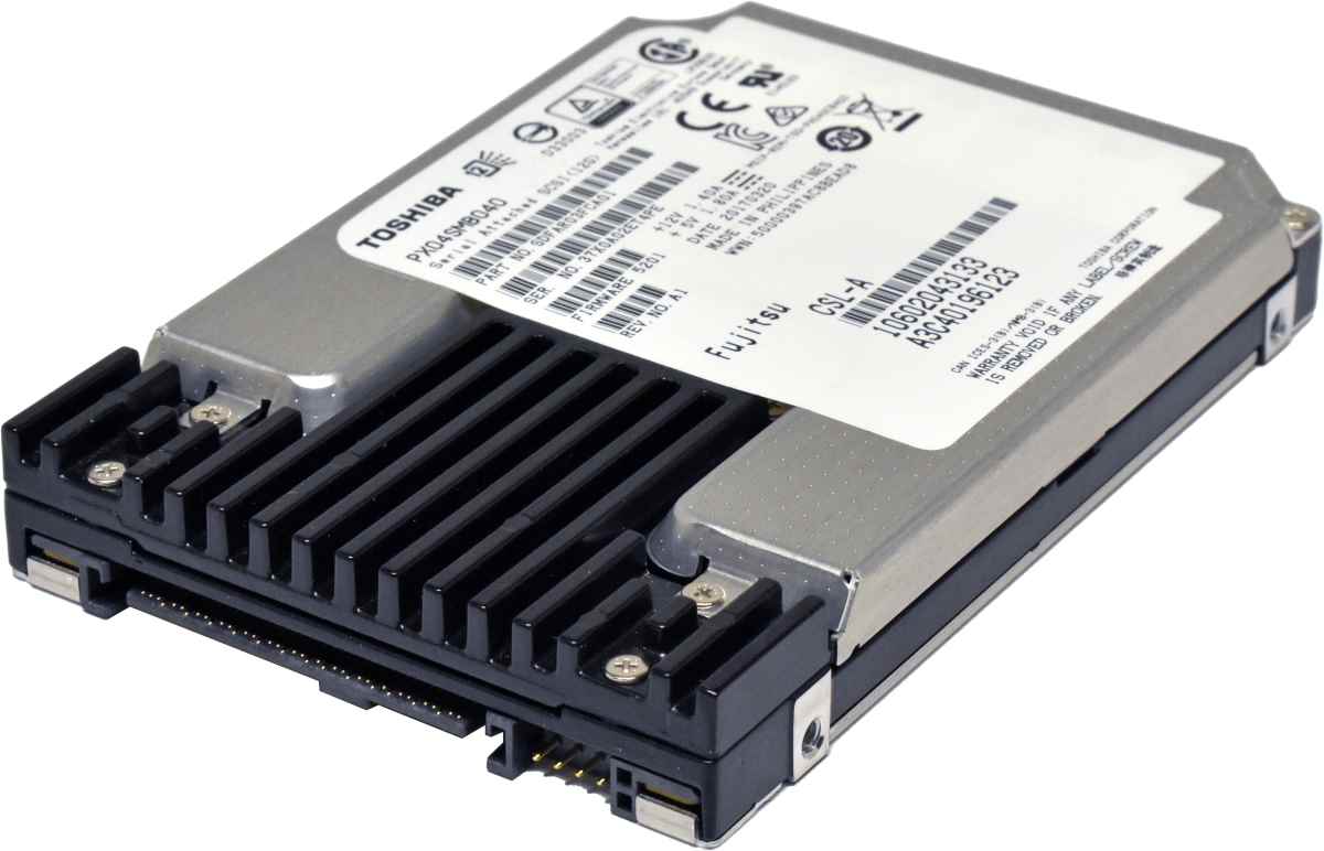 Fujitsu Toshiba 400GB 2.5" 12G SAS SSD PX04SMB040 A3C40196123 Server Storage