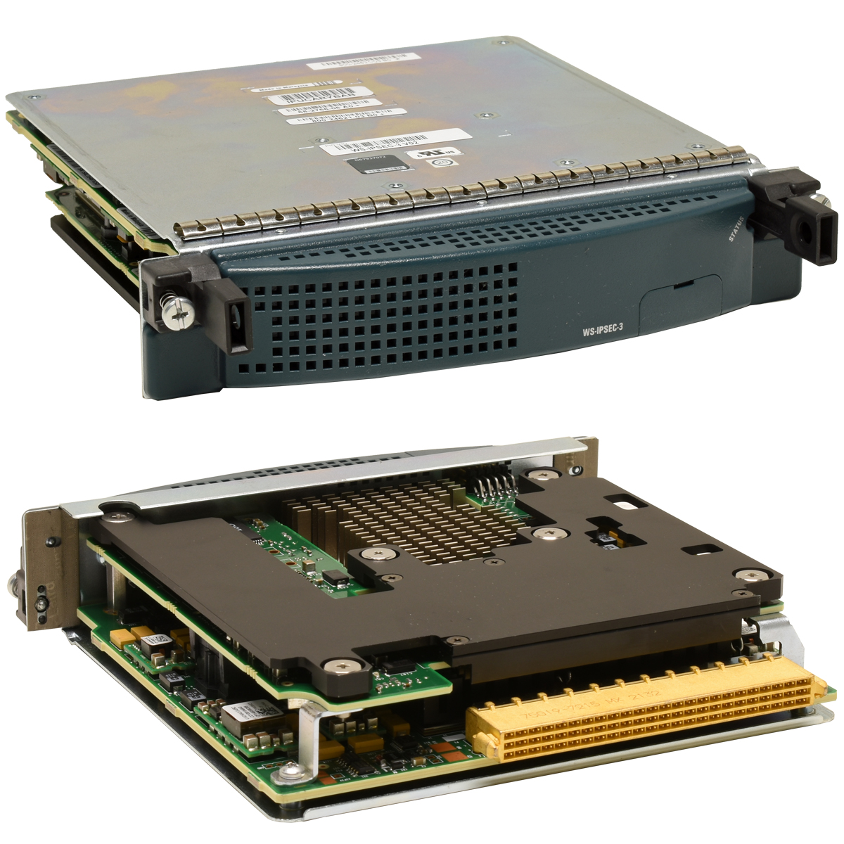 Cisco WS-IPSEC-3 V02 VPN Services Port Adapter Cryptographic Accelerator DES 3DES AES Cisco WS-IPSEC-3 V01 VPN Services Port Adapter Cryptographic Accelerator DES 3DES AES