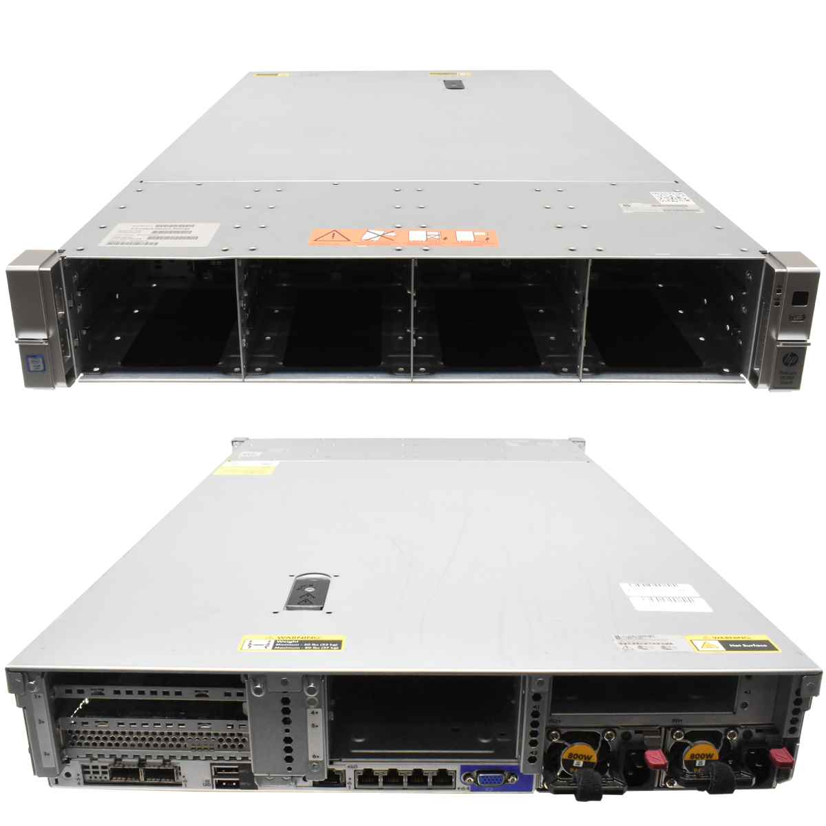 HP ProLiant DL380 Gen9 2U no CPU no RAM no HDD 2x Heatsink 15x LFF 3,5 P840ar