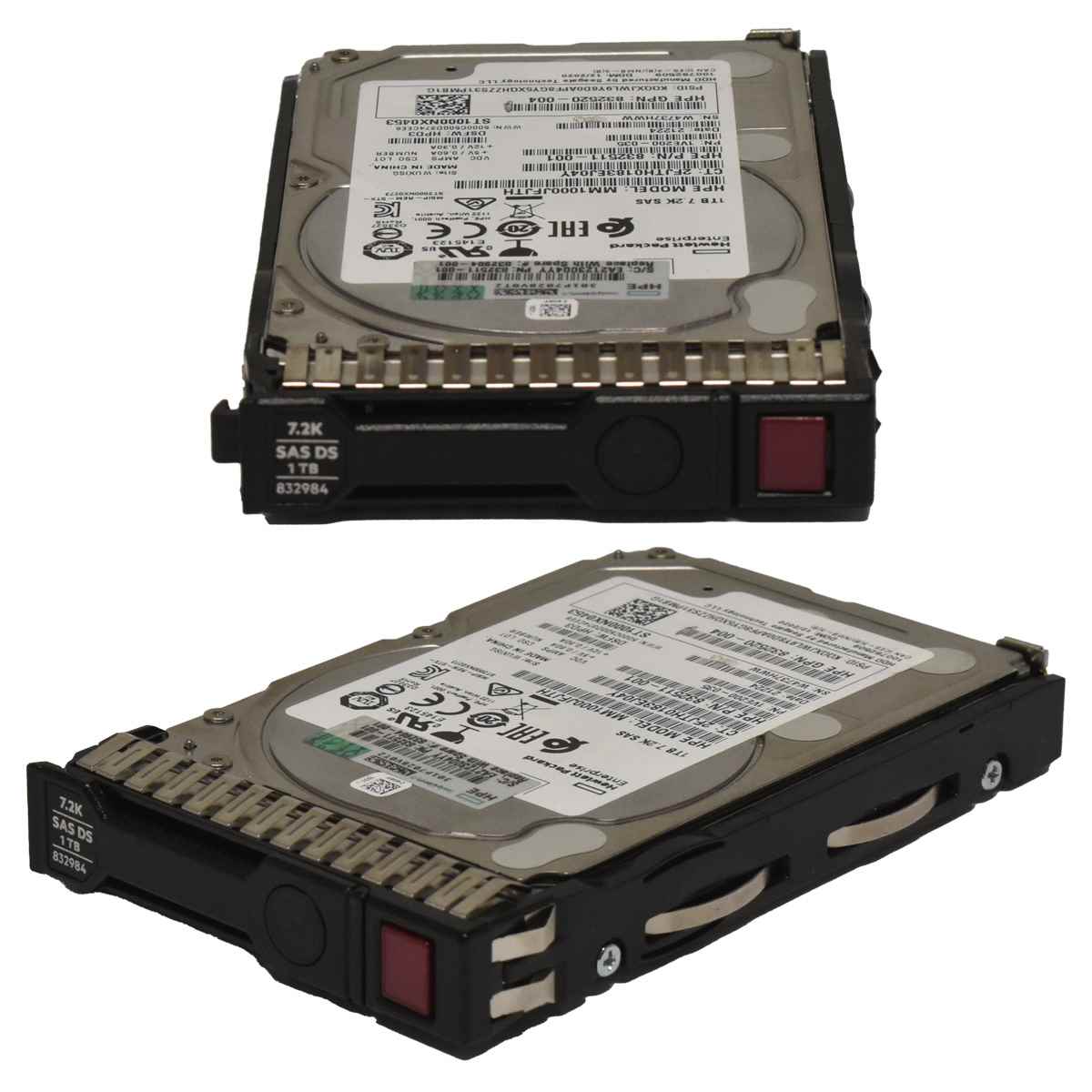 HP 1TB SATA 832984-001 MM1000JFJTH 12G SATA 7.2K RPM mit Rahmen