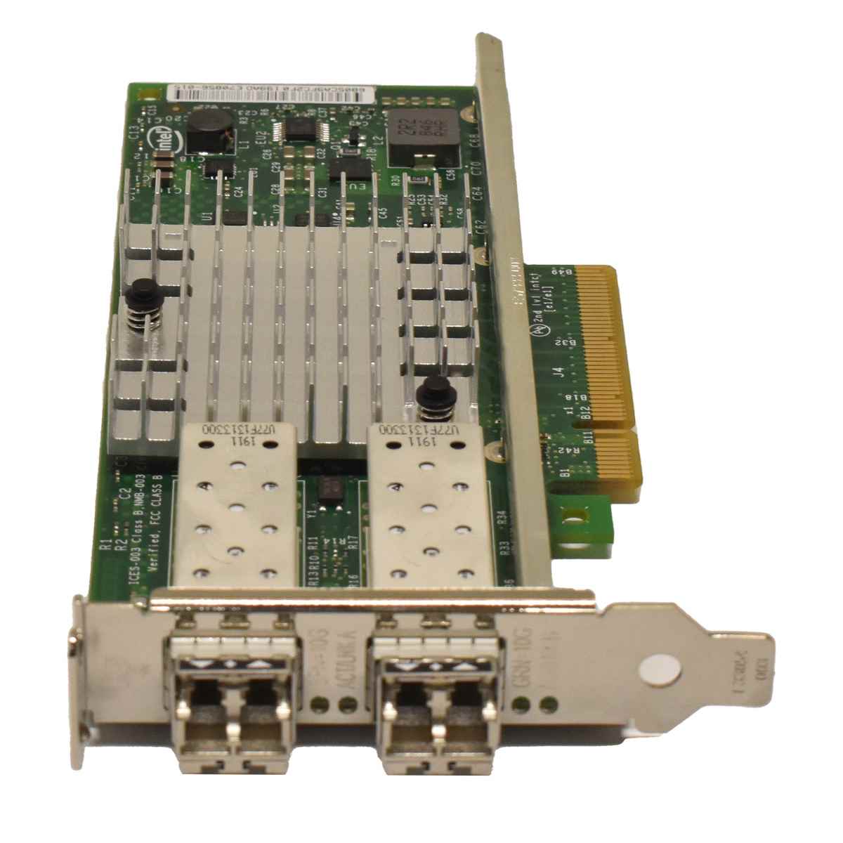 Oracle Intel X520-DA2 FC Dual-Port 10GbE PCI-Express x8 Converged Network Adapter 7041223 LP Oracle Intel X520-DA2 FC Dual-Port 10GbE PCI-Express x8 Converged Network Adapter 7041223 LP