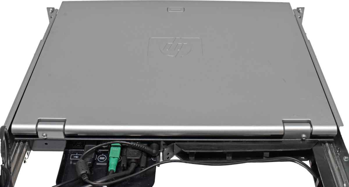 HP TFT7600 G2 1U KVM Console and Monitor 17.3" WXGA+ US Keyboard with touch pad HP TFT7600 G2 1U KVM Console and Monitor 17.3" WXGA+ US Keyboard with touch pad