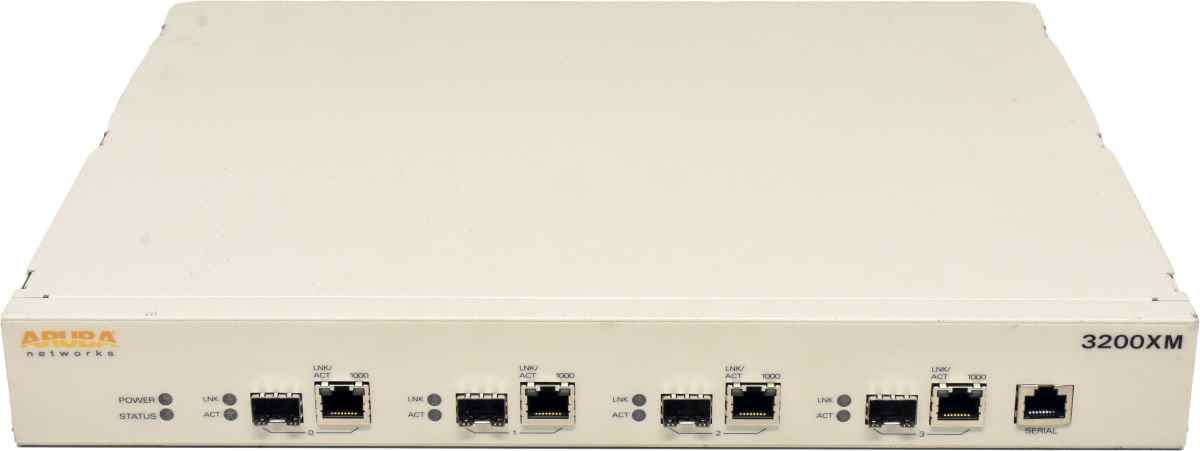 Aruba 3200 3200XM Mobility Controller Wireless LAN Controller Aruba 3200 3200XM Mobility Controller Wireless LAN Controller