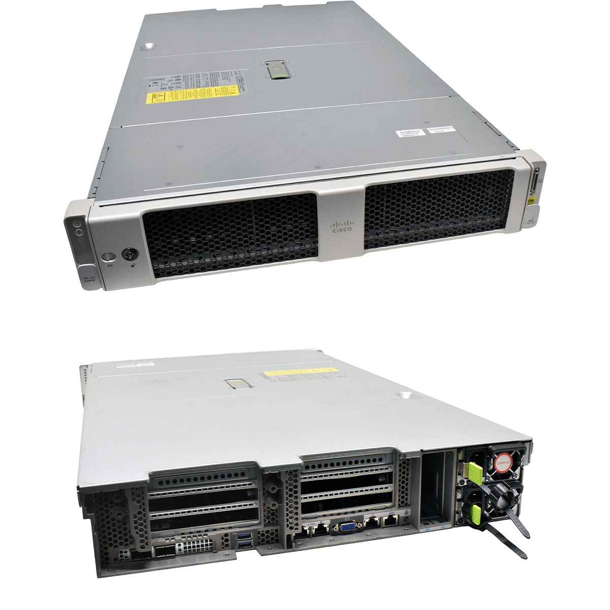 CISCO UCS C240 M5 no CPU 2x Kühler no PC4 26 x SFF Raid M5HD 2U 2x Riser 1x40G QSFP+ MLOM