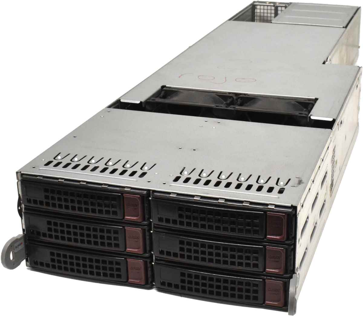 Supermicro Node Server 4xNode X10DRFR-NT 8x E5-2630V4 128GB PC4 32x3,5Bay