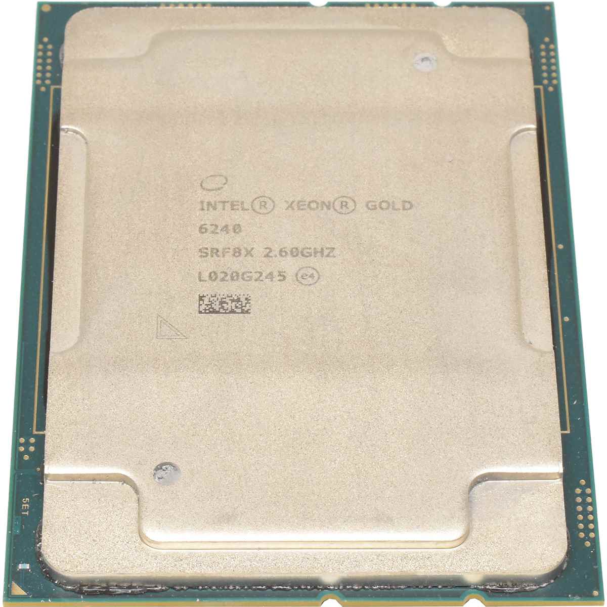 Intel Xeon Gold 6240 CPU Prozessor 2.60 GHz 18-Core 24,75 MB Cache SRF8X Intel Xeon Gold 6240 CPU Prozessor 2.60 GHz 18-Core 24,75 MB Cache SRF8X