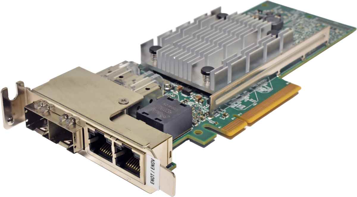 IBM Broadcom 00E2715 BCM957800A0006I 4-Port PCIe x8 Ethernet Adapter 2x 10G SFP+ 2x 1G RJ-45 LP